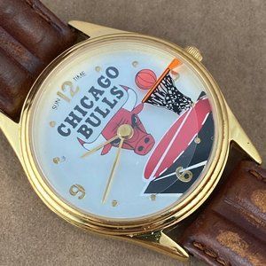 Vintage Chicago Bulks Team Watch